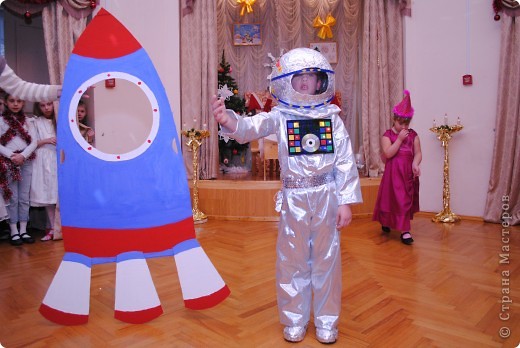 На новый год сын пожелал быть космонавтом :))
Вот что у меня получилось... фото 14