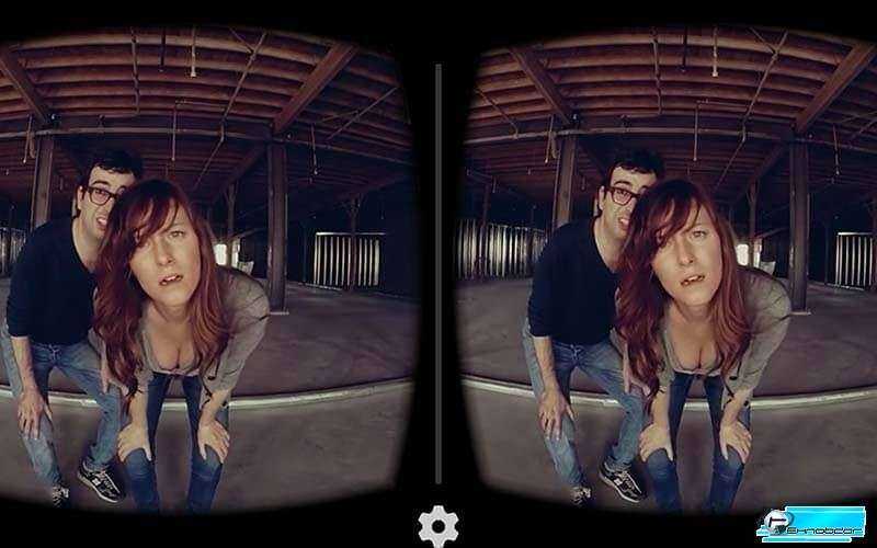 Samsung Gear VR вид изнутри
