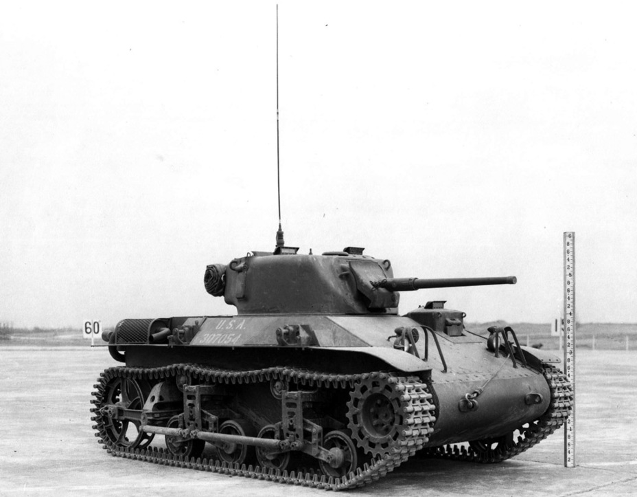​Light Tank T9E1, Абердинский полигон, декабрь 1942 года. Хорошо заметно, что корпус машины сильно переделан - Стальная саранча | Военно-исторический портал Warspot.ru