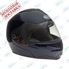 Шлем модуляр G-339 BLUE MET с солнцезащитными очками | GSB