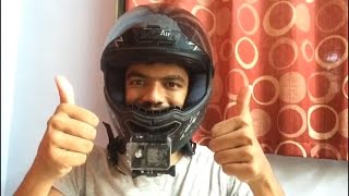 HOW TO MOUNT YOUR ACTION CAMERA ON A HELMET IN JUST 5 MINUTES?(SJCAM/GoPro) #10
