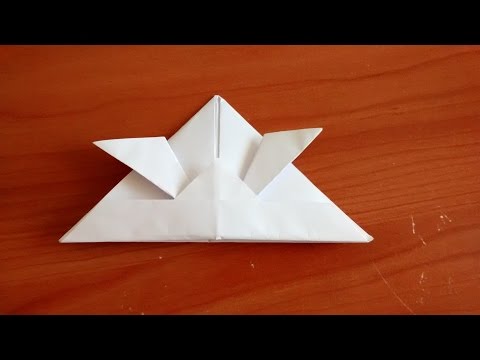 Оригами-Шлем самурая