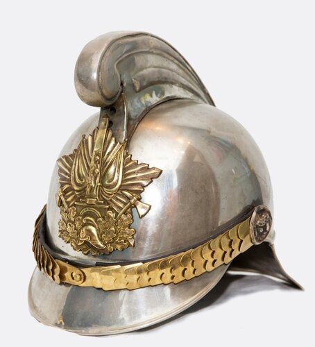 Пожарная Каска Царская Советская СССР Латунная Старинная Медная Коллекция Касок Шлем