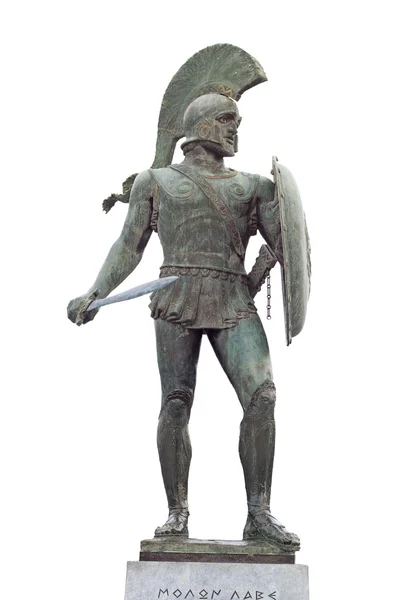 Король Леонидас 300 спартанских солдат — стоковое фото