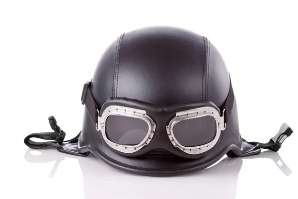 Шлем мотоцикла стиль армии США — стоковое фото