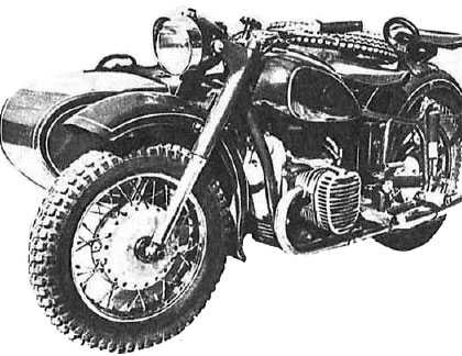 К750М мотоцикл характеристика