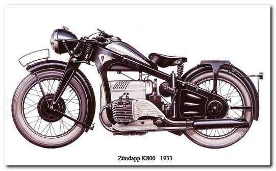 Мотоцикл кс 750
