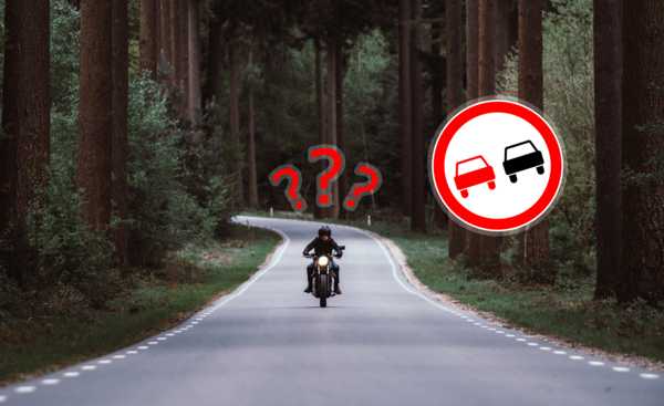 Можно ли обгонять мотоцикл при знаке обгон запрещен