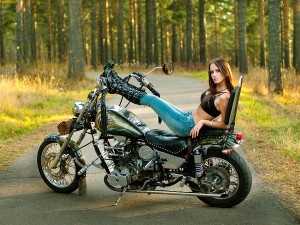 Волк мотоцикл
