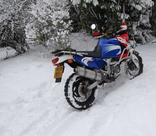 Зима мотоциклы